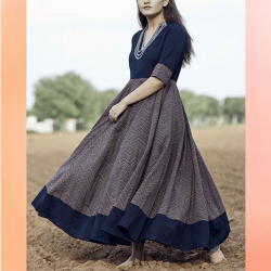 Flared Kurti In Reyon Fabric For this Summer